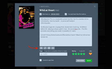 Letterboxd Text Formatter for Google Chrome - Extension Download