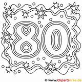 Number 80 Coloring Page Pages sketch template
