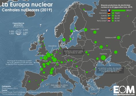 Nuclear power plants in Europe and around the world : r/NuclearPower