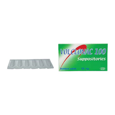 LSP | Volclonac 100 Suppositories