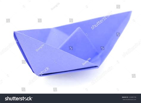 Sailing Origami Ship Papercraft Stock Photo 122085730 | Shutterstock