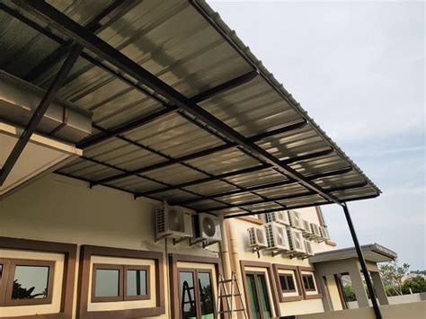 Metal Deck Awning Supplier - Awning Murah