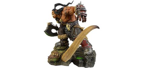 World of Warcraft Grommash Hellscream Statue for Blizzard Entertainment | Happy Worker Toys ...