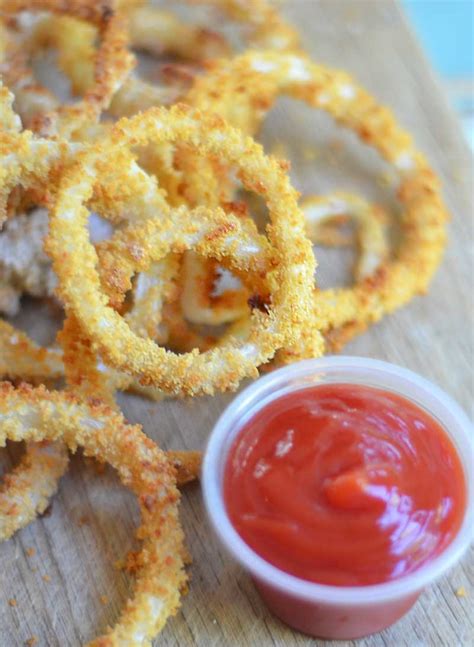 easy Baked Onion Rings recipe | NellieBellie's Kitchen