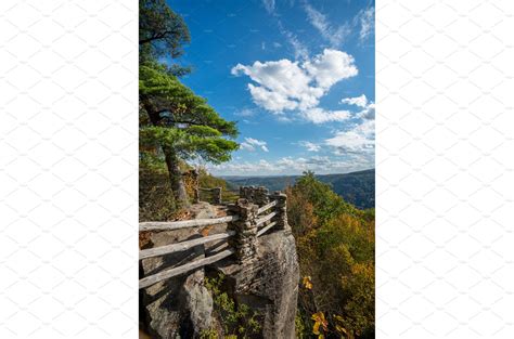 Coopers Rock state park overlook | Nature Stock Photos ~ Creative Market