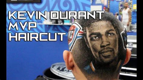 Kevin Durant MVP Haircut - YouTube