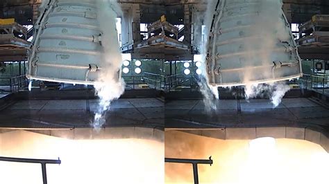 SLS RS-25 Engine Test, 26 April 2023 (720 seconds gimbal test) - YouTube