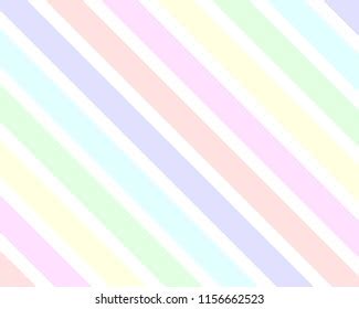 Rainbow Pastel Striped Background Stock Vector (Royalty Free) 1156662523 | Shutterstock