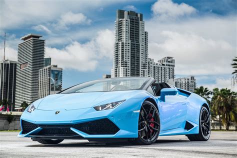 2016, Lamborghini, Huracan, Cars, Blue, Spyder Wallpapers HD / Desktop and Mobile Backgrounds