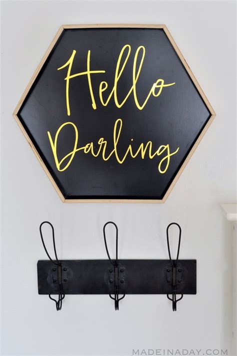 Hello Darling Sign FREE Printable | Made In A Day