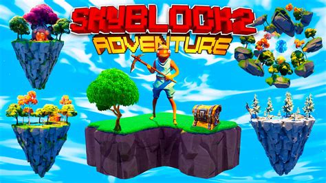 SKYBLOCK ADVENTURE 2 6066-1873-4167 by katy - Fortnite Creative Map Code - Fortnite.GG