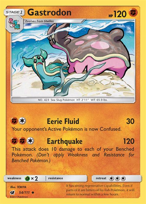 Gastrodon - Crimson Invasion - Uncommon - Pokemon TCG - DigitalTQ