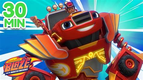 Blaze Saves The Day Compilation! | Blaze and the Monster Machines - YouTube