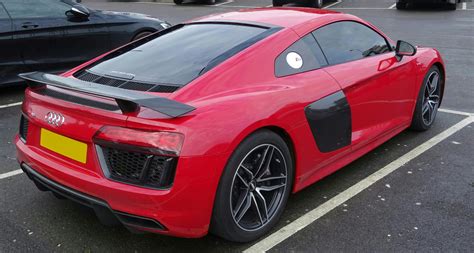 Audi R8 V10 Car Rear View Free Stock Photo - Public Domain Pictures