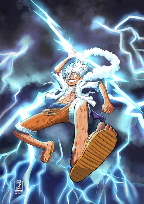 Luffy Gear 5 Fanart by JPCosta30 on DeviantArt