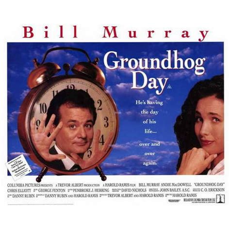 Groundhog Day Movie POSTER 11" x 17" Style B - Walmart.com - Walmart.com