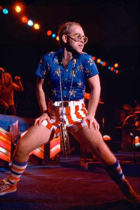 30 Flamboyant Stage Costumes of Elton John During the 1970s ~ vintage everyday Blues Rock, Crazy ...