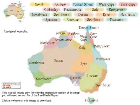 Aboriginal Culture Map