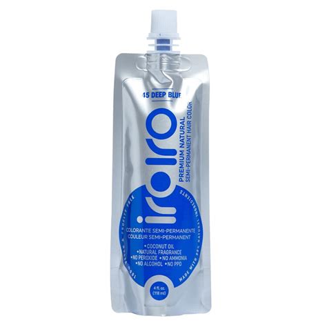 iroiro 45 Deep Blue Premium Natural Semi Permanent Hair Color | Semi ...