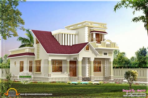 House Design On A Budget - House Budget Small Kerala Style Plans Modern Floor Mix Houses Sq Ft ...