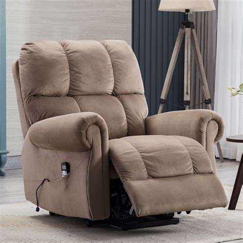 Electric Lift Recliner Chair for Elderly, Massage Lift Chair with ...