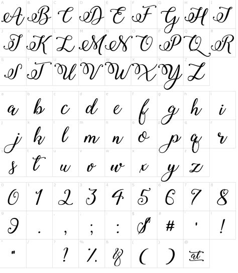 Calligraphy Generator Printable