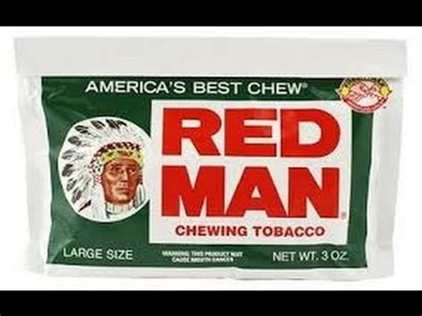 I Try Chewing Tobacco for the First Time! (Red Man) - YouTube