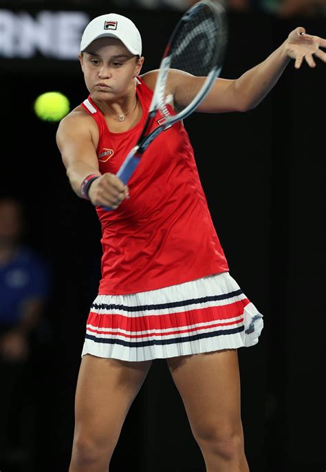 ASHLEIGH BARTY at Australian Open Tennis Tournament in Melbourne 01/18 ...