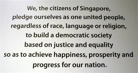 Singapore National Pledge | taken at the National Museum | Flickr