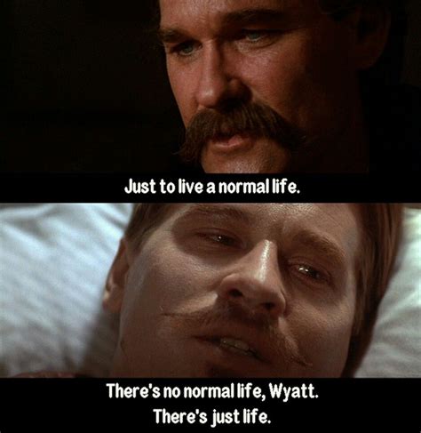 Wyatt Earp and Doc Holliday | Tombstone quotes, Tombstone movie quotes, Favorite movie quotes