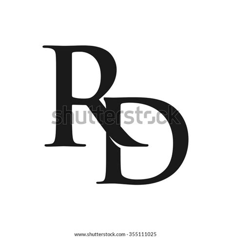 R D Logo Vector Stock Vector (Royalty Free) 355111025 | Shutterstock