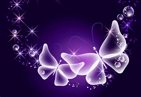 Purple Butterfly Desktop Wallpaper - WallpaperSafari