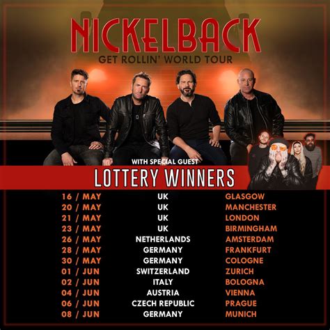 Nickelback Tour 2024 Canada - Lenka Nicolea