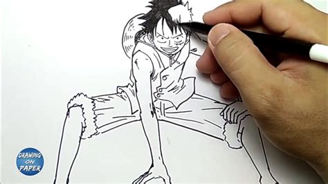 One Piece Luffy Gear Second Drawing