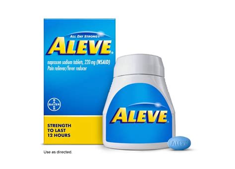 Aleve® (naproxen sodium) Caplets - Powerful 12-Hour Pain Relief | Aleve®