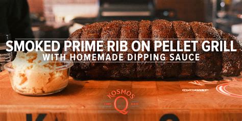 Smoked Prime Rib On a Pellet Grill - Kosmos Q BBQ Products & Supplies