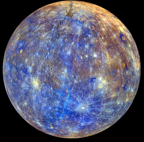 Mercury False Color Rotation Movie | NASA Solar System Exploration ...