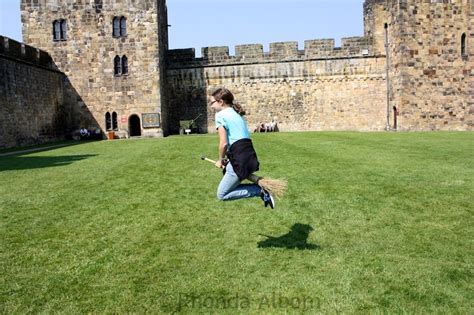 Our Broomstick Flying Lessons at Alnwick (Hogwarts) • Albom Adventures