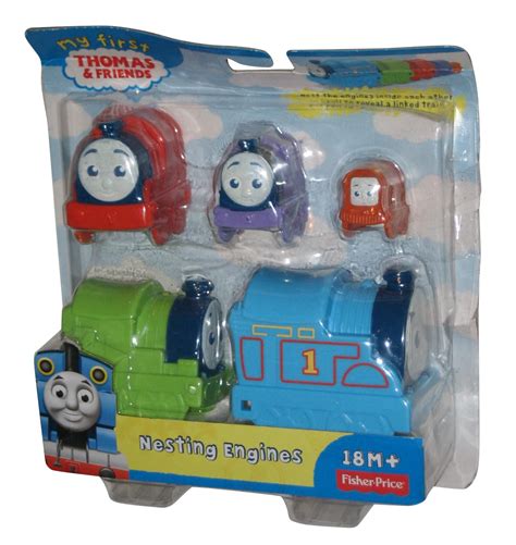 Thomas & Friends Fisher-Price My First Nesting Engines Toy Train Set ...