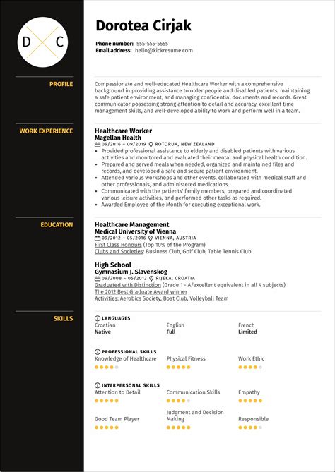 Resume Examples For Team Player - Resume Example Gallery