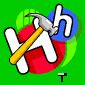 Fun Easy English - new writing english alphabet for kids letter h.