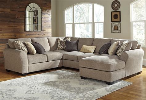 Benchcraft Pantomine 4-Piece Sectional with Chaise | Suburban Furniture ...