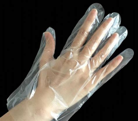 Food Disposable Gloves Kitchen Dish Gloves Waterproof PE Gloves - SINONING- Electronics DIY ...