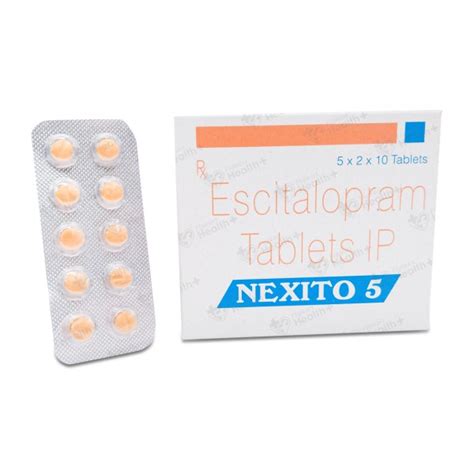 Buy Nexito 5 mg Tablet (10 Tab) Online at Best price in India ...