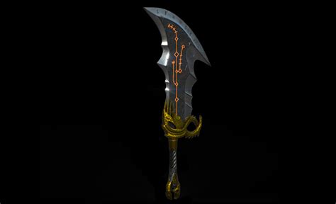 ArtStation - Kratos´ Chaos Blade