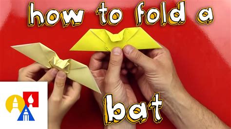 How To Fold An Origami Bat | Art for kids hub, Art for kids, Origami