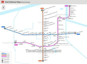 Xian Subway Planning Map