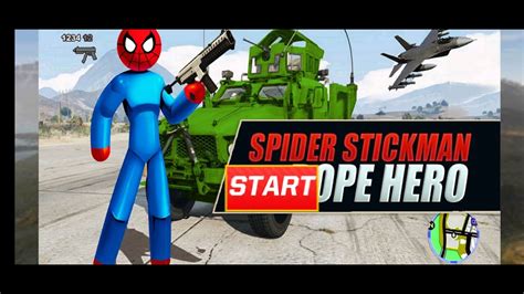 Spider man Stickman Game - YouTube