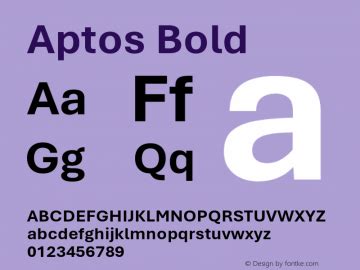 Aptos Font,Aptos Bold Font,Aptos-Bold Font|Aptos Bold Version 1.09;O365 Font-TTF Font ...