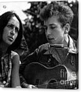 Joan Baez with Bob Dylan Photograph by Celestial Images - Fine Art America